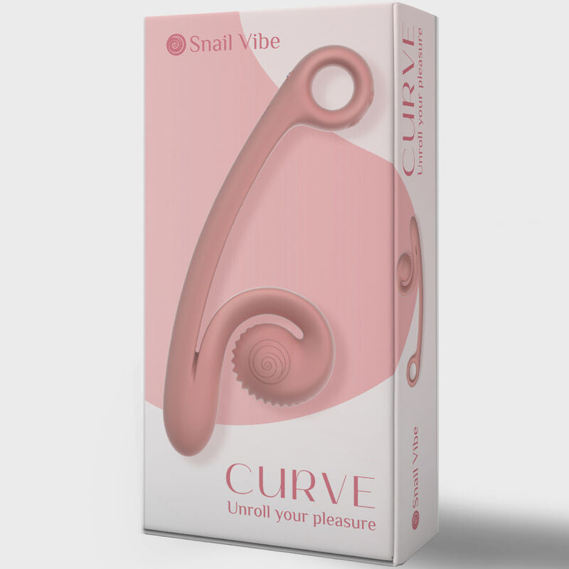 Snail Vibe - Curve Vibraattori Persikka
