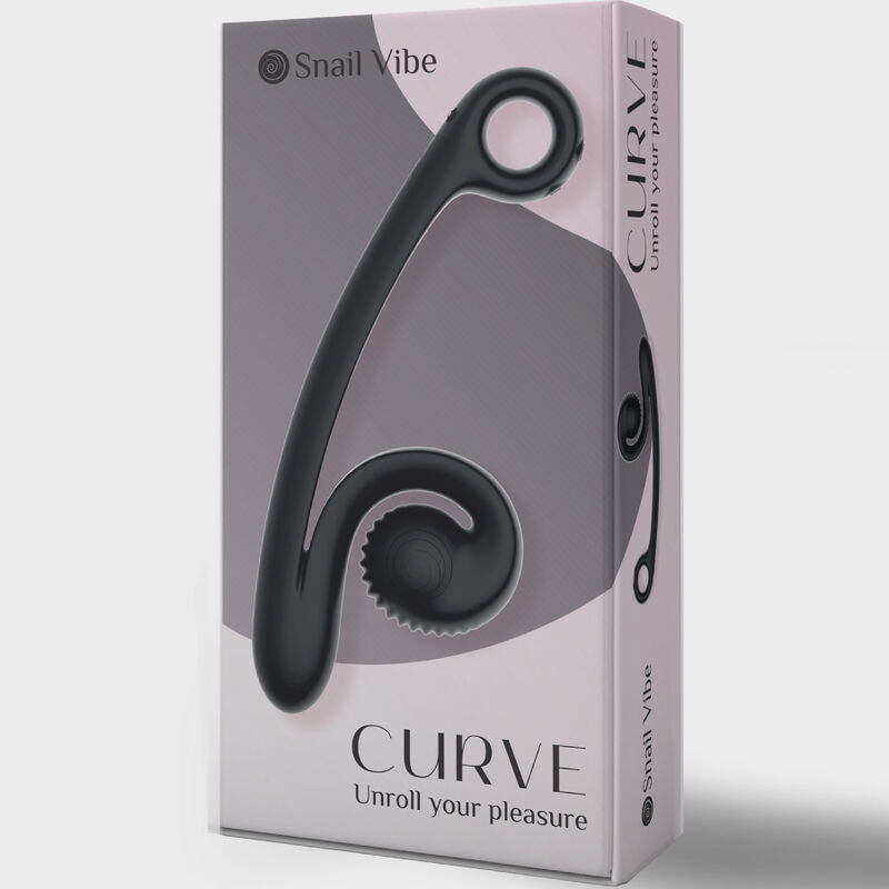 Snail Vibe Curve Vibrator Musta