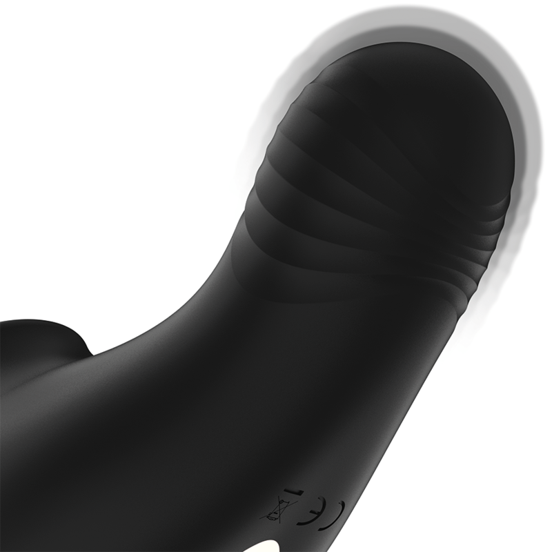 RITHUAL™ - SHUSHU PRO STIMULATOR CLITORAL 2 POWERFULL MOTORS AQUA BLACK
