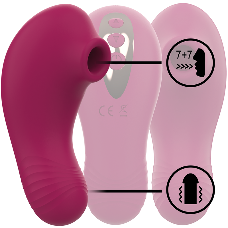 RITHUAL™ - SHUSHU PRO STIMULATOR CLITORAL 2 POWERFULL MOTORS ORCHID