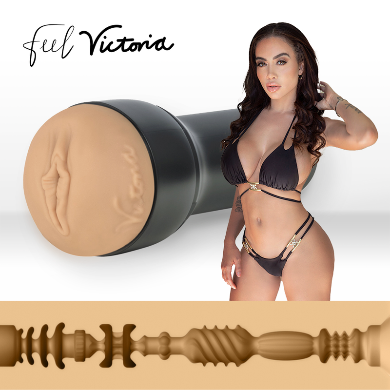 Kiiroo Keon + Feel Victoria June Stroker + Aqua Liukuvoide 50 ml