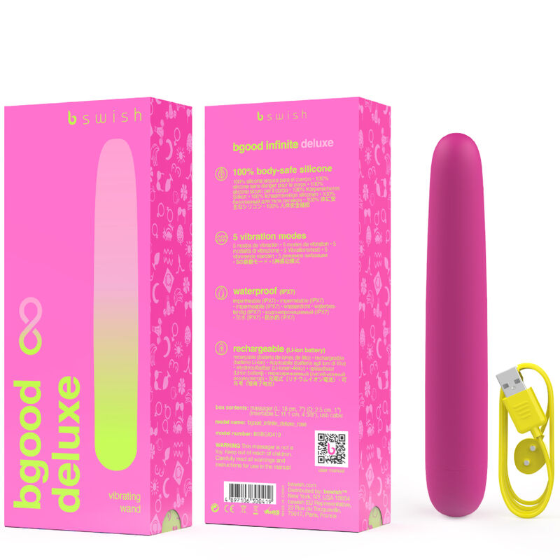 Bswish - Bgood Infinite Deluxe Silicone Rechargeable Vibrator Rose
