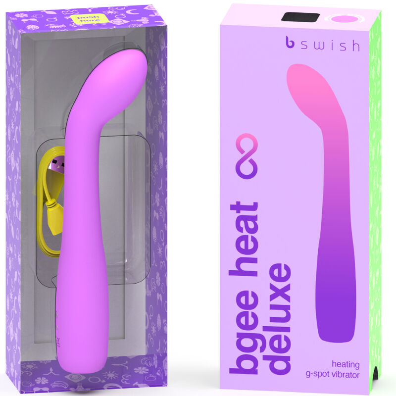 Bswish - Bgee Heat Infinite Deluxe Silikoni ladattava vibraattori Sweet Lavender