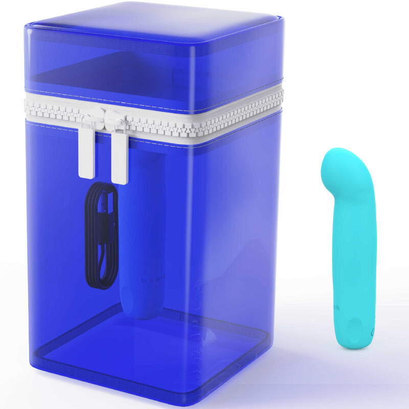 Bswish - Bcute Curve Infinite Classic Limited Edition Silicone Rechargeable Vibrator Electric Blue