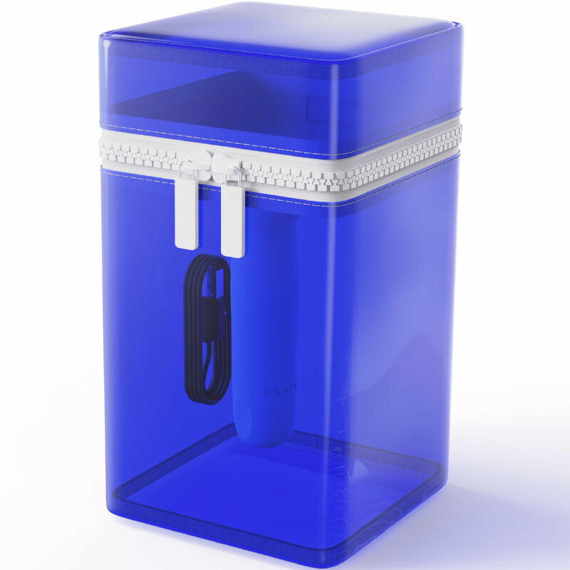 Bswish - Bcute Curve Infinite Classic Limited Edition Silicone Rechargeable Vibrator Electric Blue