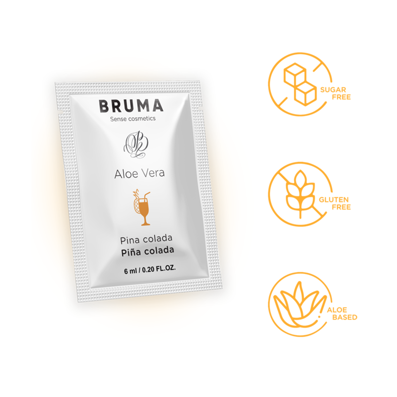 BRUMA™ - ALOE VERA SLIDING GEL PINA COLADA FLAVOR 6 ML