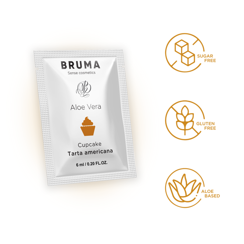 BRUMA™ - ALOE VERA SLIDING GEL CUPCAKE FLAVOR 6 ML