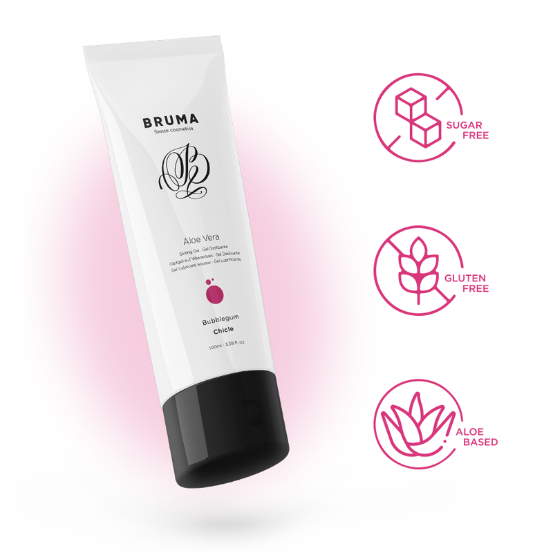 BRUMA™ - ALOE VERA SLIDING GEL BUBBLEGUM FLAVOR 100 ML