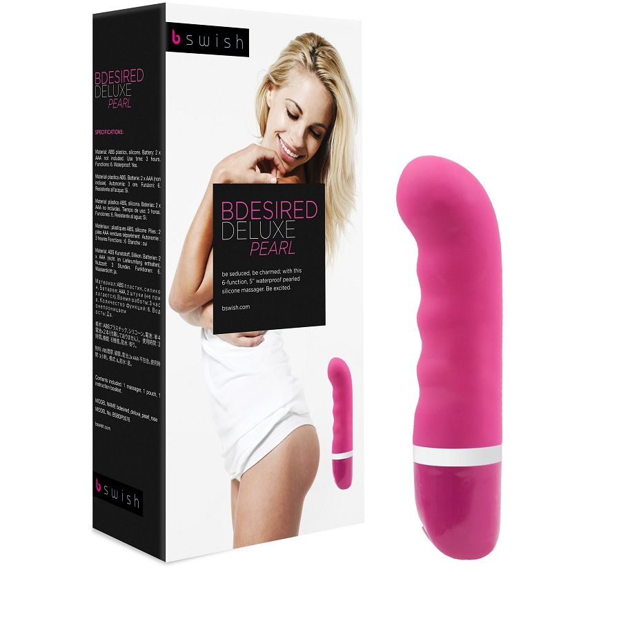 Bswish - Bdesired Deluxe Pearl Vibrator Rose