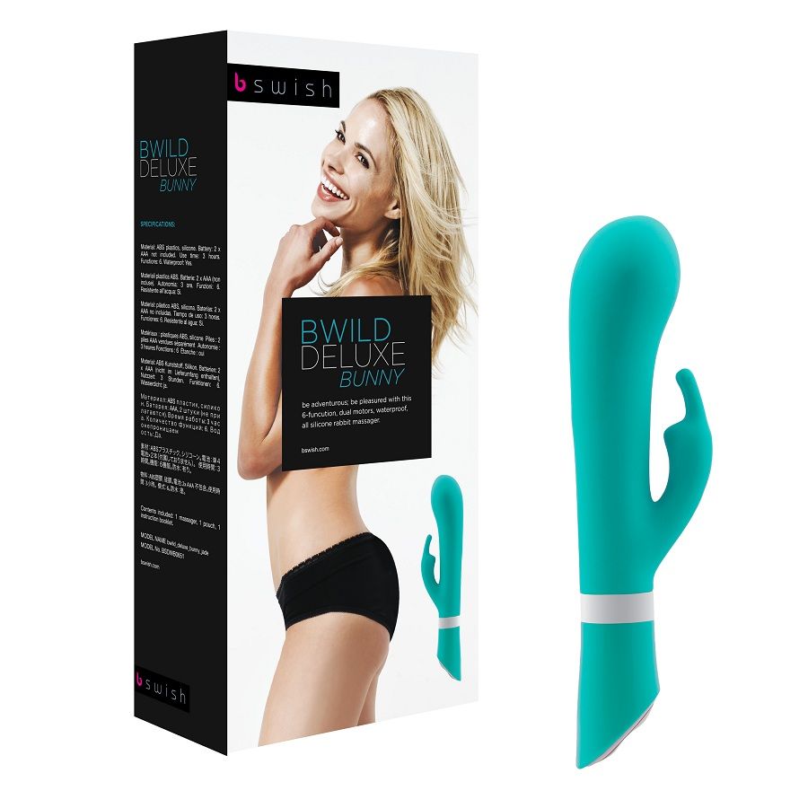 Bswish - Bwild Deluxe Bunny Rabbit Vibrator Jade