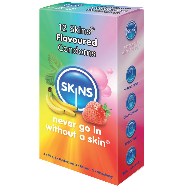 SKINS maku kondomit 12 kpl