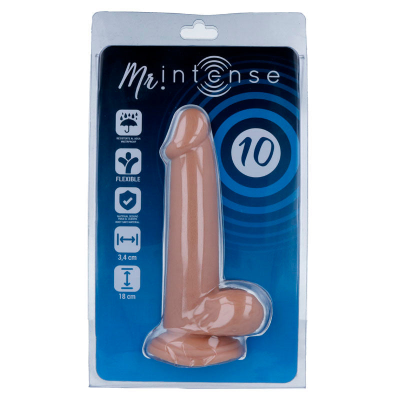MR INTENSE™ - 10 REALISTIC COCK 18 -O- 3.4CM