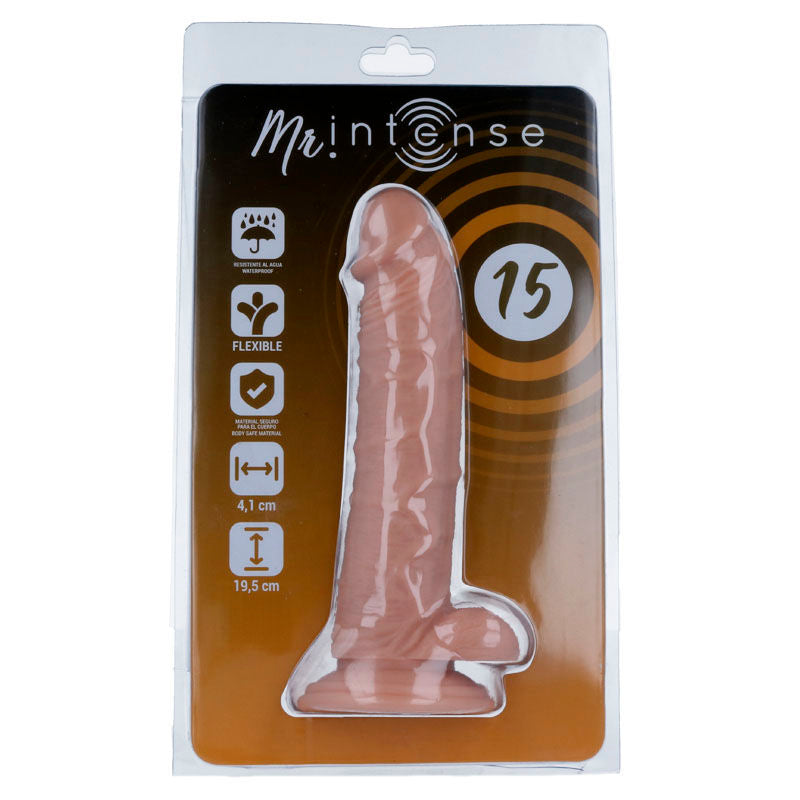 MR INTENSE™ - 15 REALISTIC COCK 19.5 -O- 4.1CM