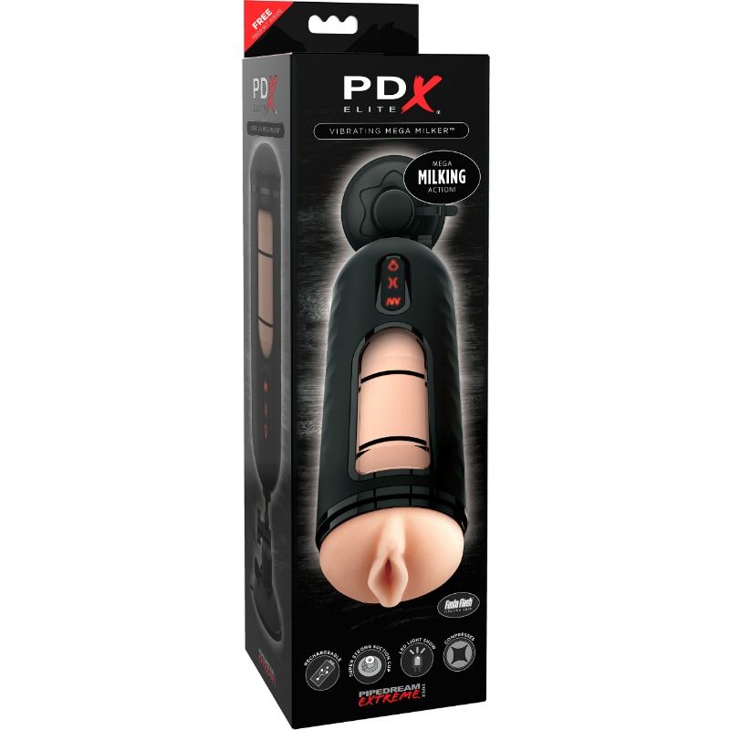 PDX Elite Vibrator Mega Milker