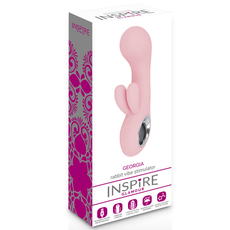INSPIRE GLAMOR GEORGIA VIBRATOR PINK