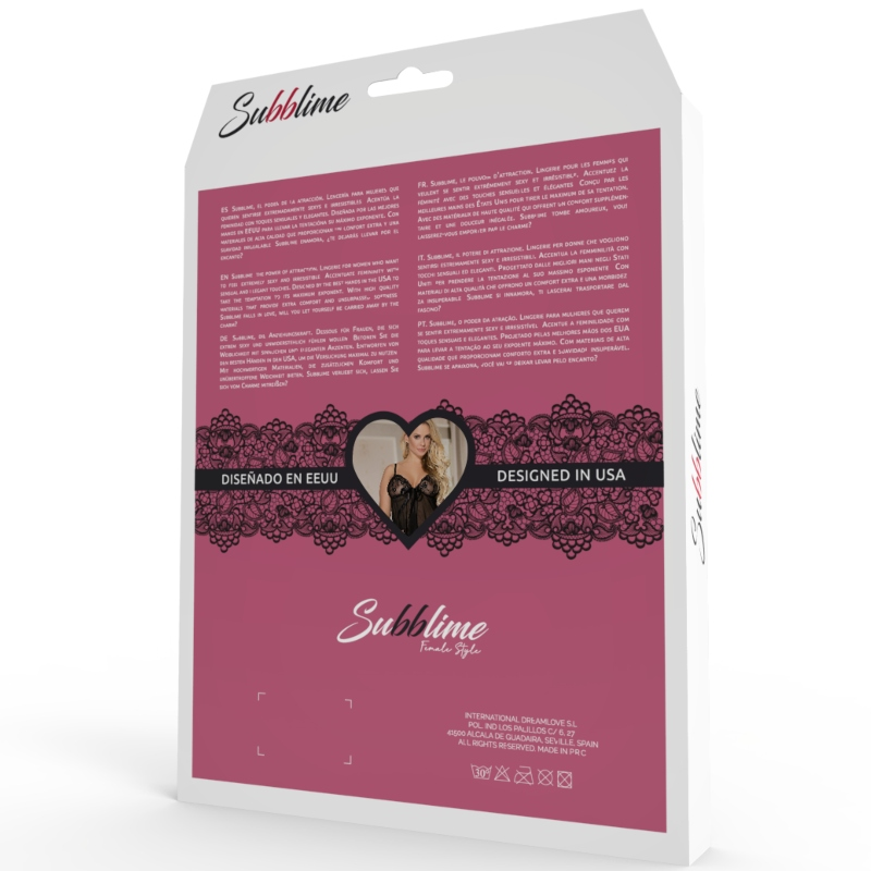 SUBBLIME TEDDY - LONG SLEEVED BLACK L/XL