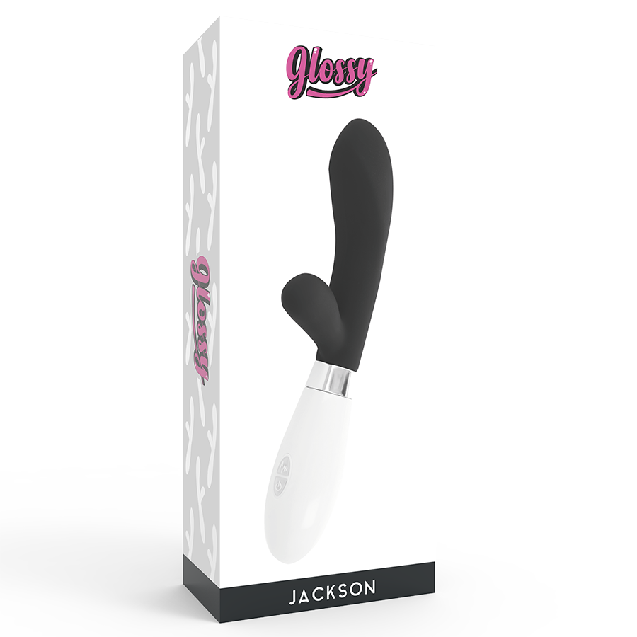 GLOSSY JACKSON RABBIT BLACK