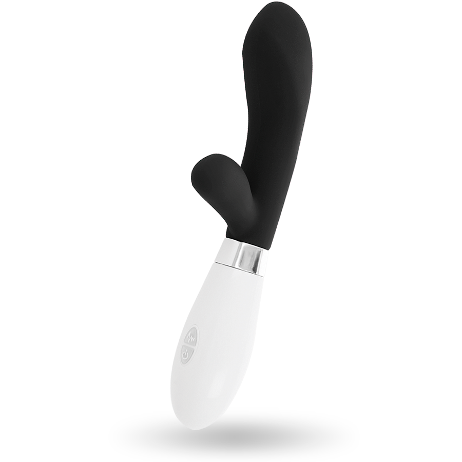GLOSSY JACKSON RABBIT BLACK