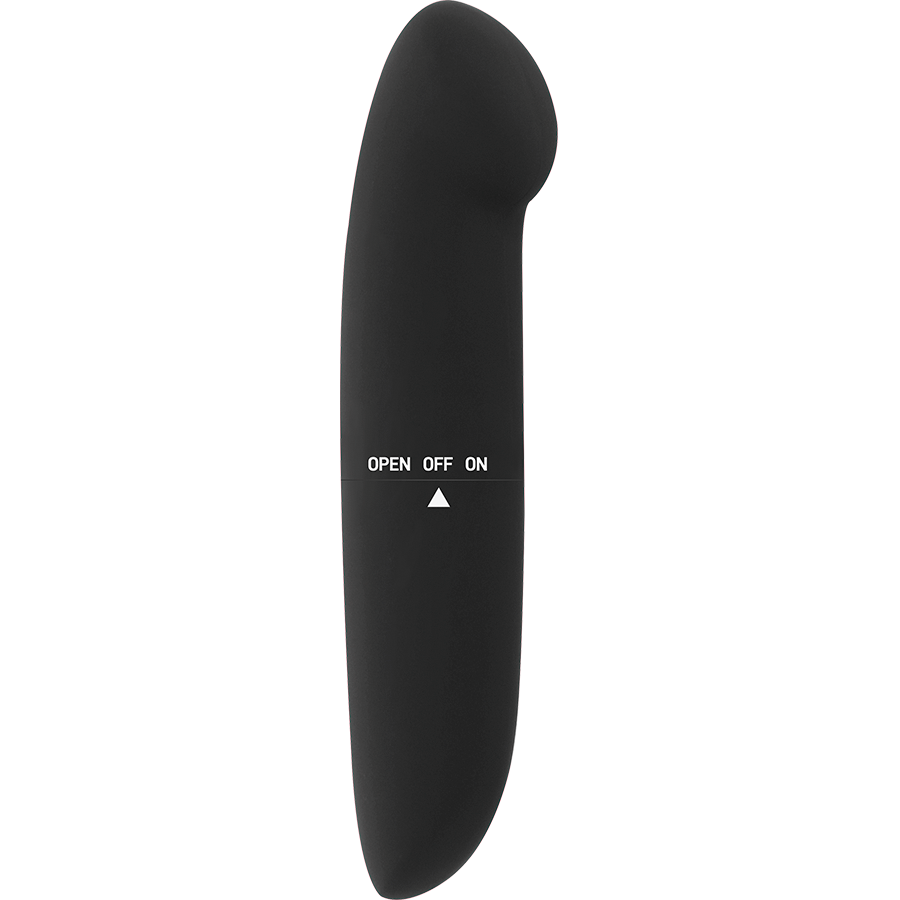 GLOSSY PHIL VIBRATOR BLACK