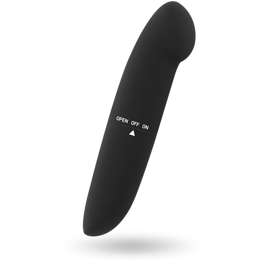 GLOSSY PHIL VIBRATOR BLACK