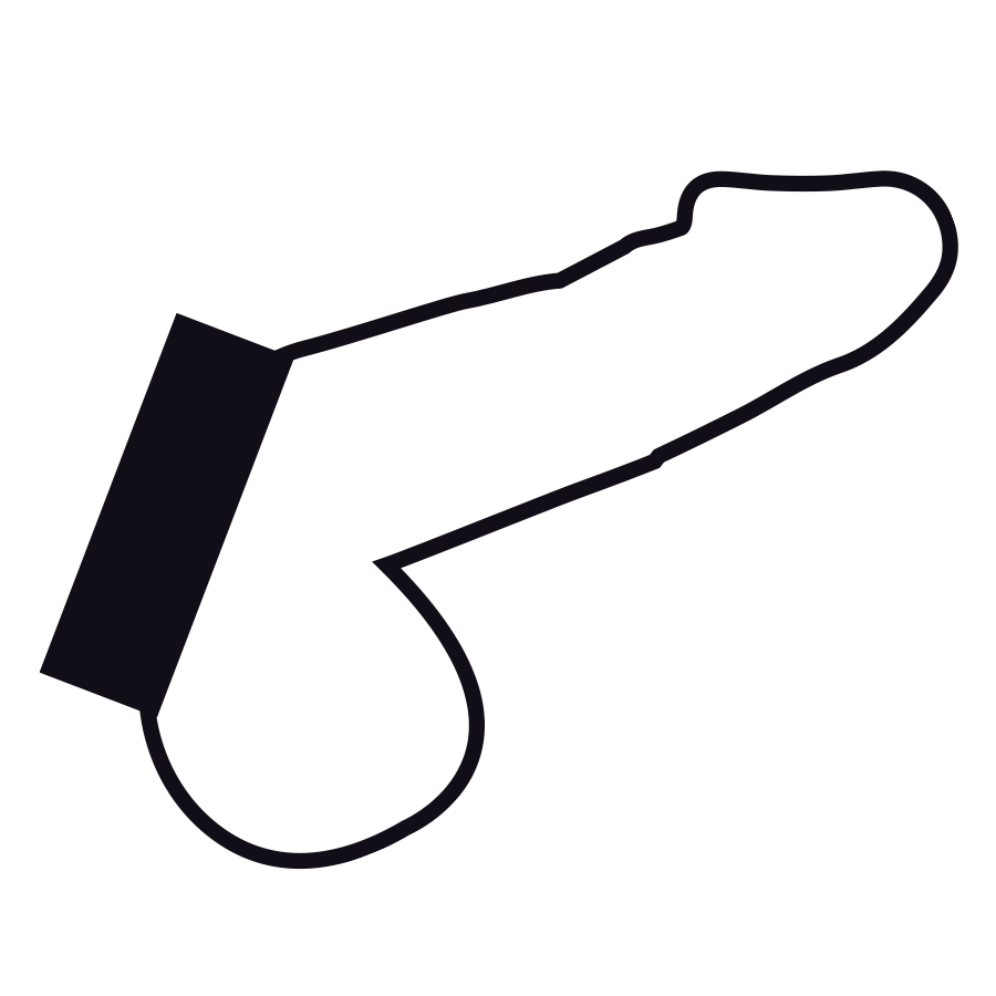 DARKNESS LEATHER COCKRING