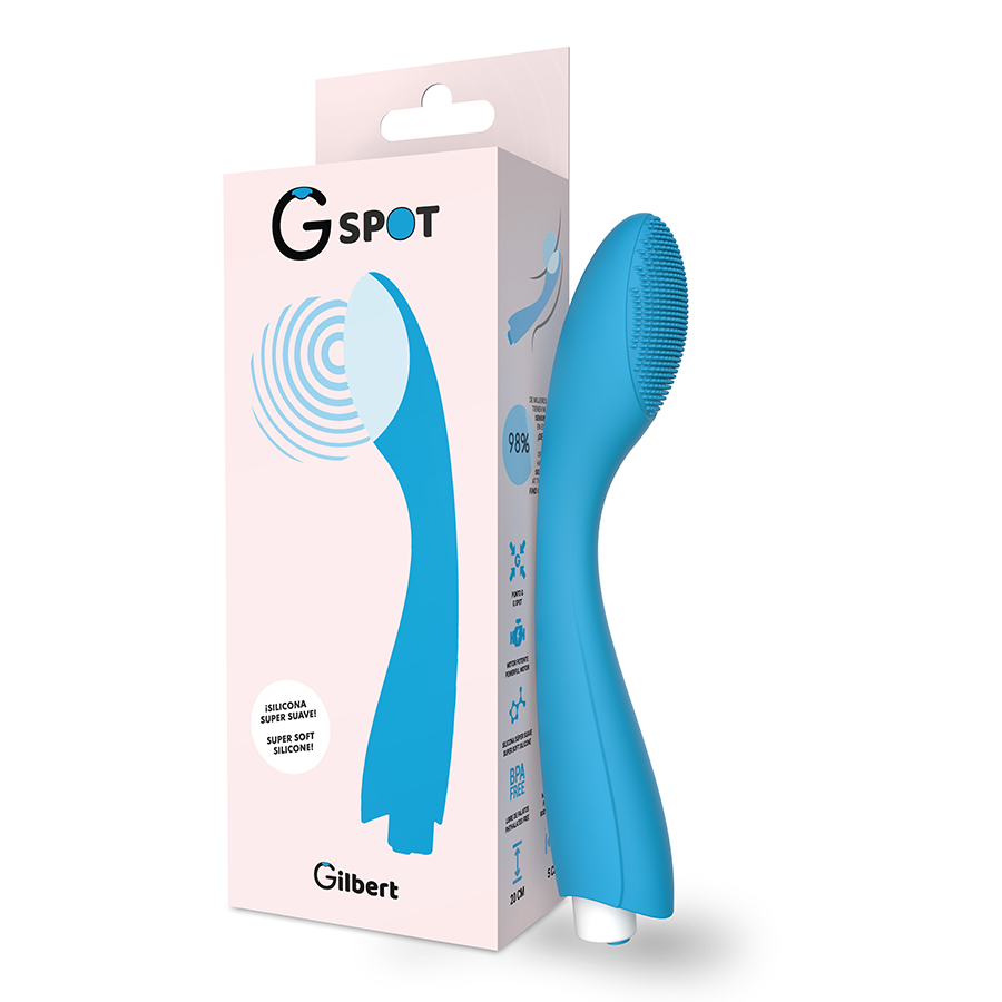 G-SPOT™- GYLBERT TURQUOISE BLUE G-SPOT VIBRATOR