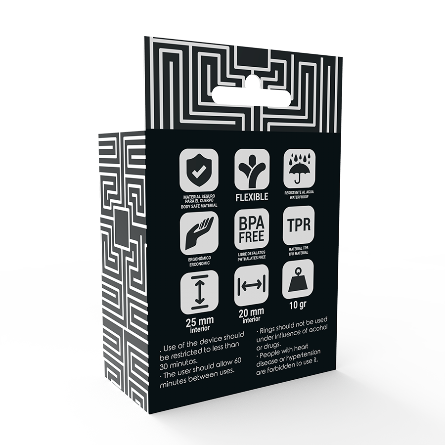 Addicted Toys C-ring Setti Musta