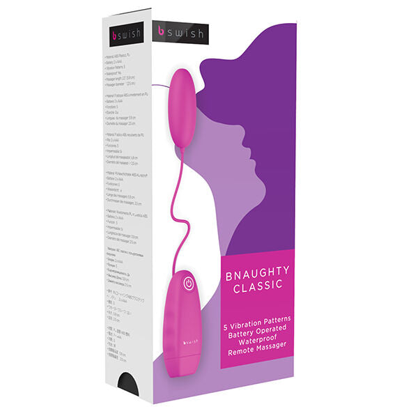 Bswish - Bnaughty Classic Vibrating Bullet Cerise