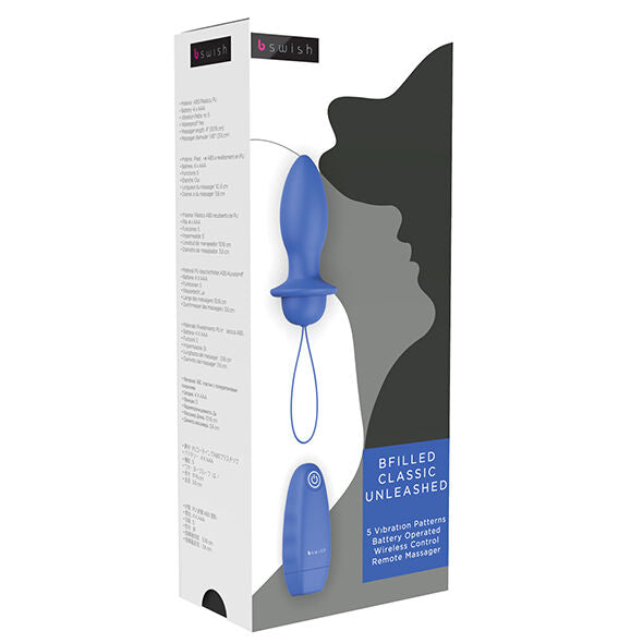 Bswish - Bfilled Classic VIbrating Plug Denim