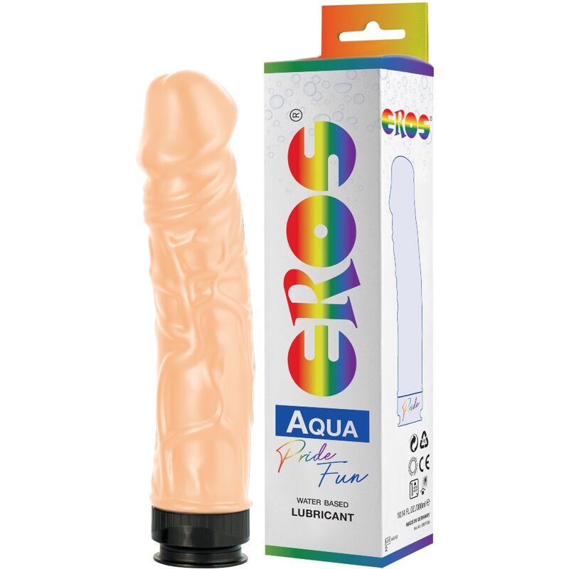 Pride - Eros Aqua LGBT Pride Dildo & Waterbased Lubricant