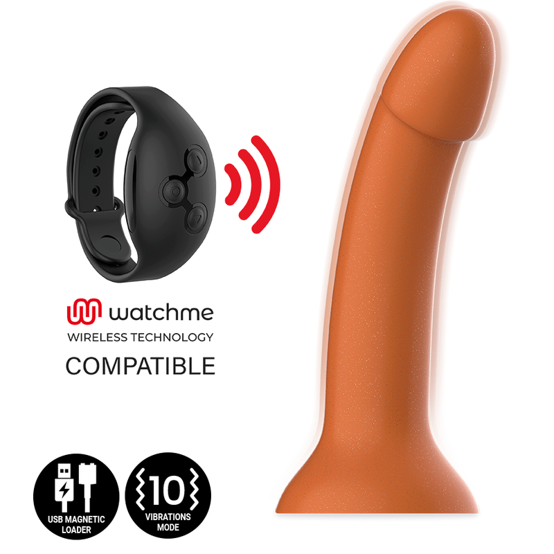 Mythology - Rune Royal Dildo M - Vibraattori - Watchme Wireless yhtensopiva