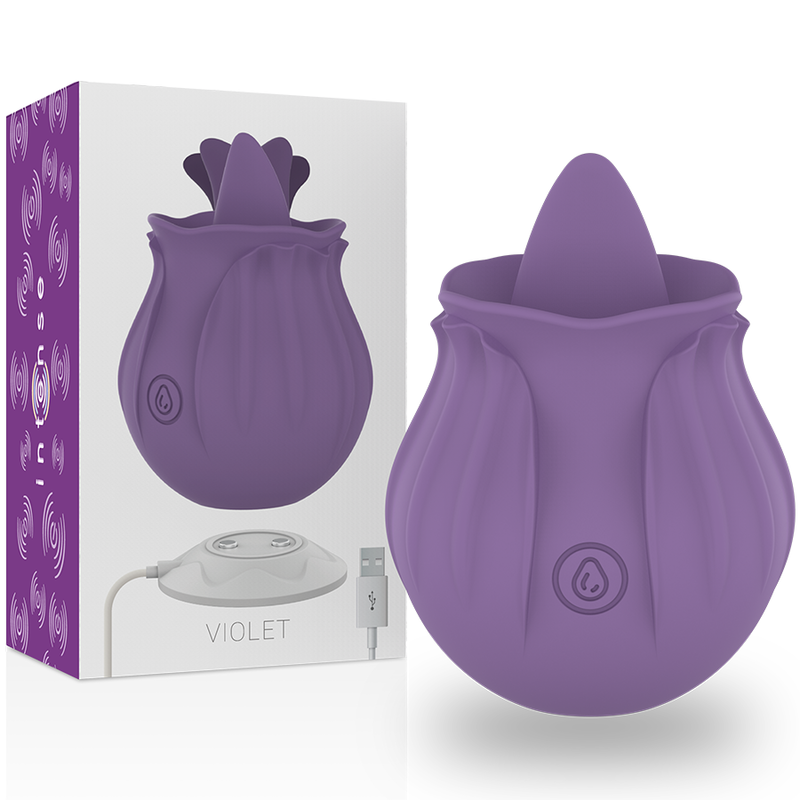 INTENSE - Violet Clitoris Stimulator 10 Vibrations Lilac