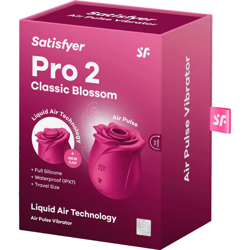 Satisfyer - Air Pulse Pro 2 Classic Blossom Vibraattori