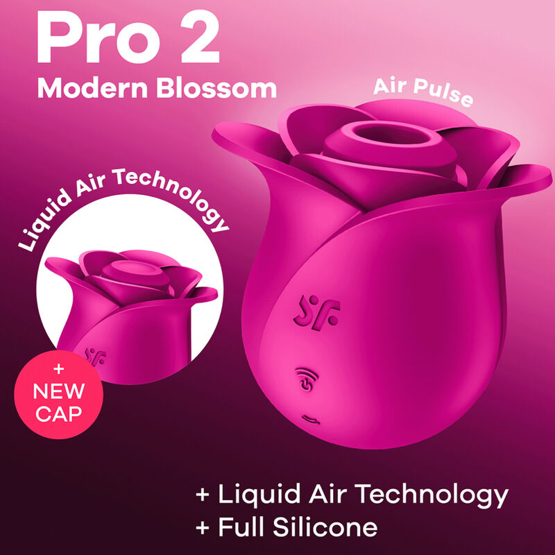 Satisfyer - Air Pulse Pro 2 Modern Blossom Vibraattori