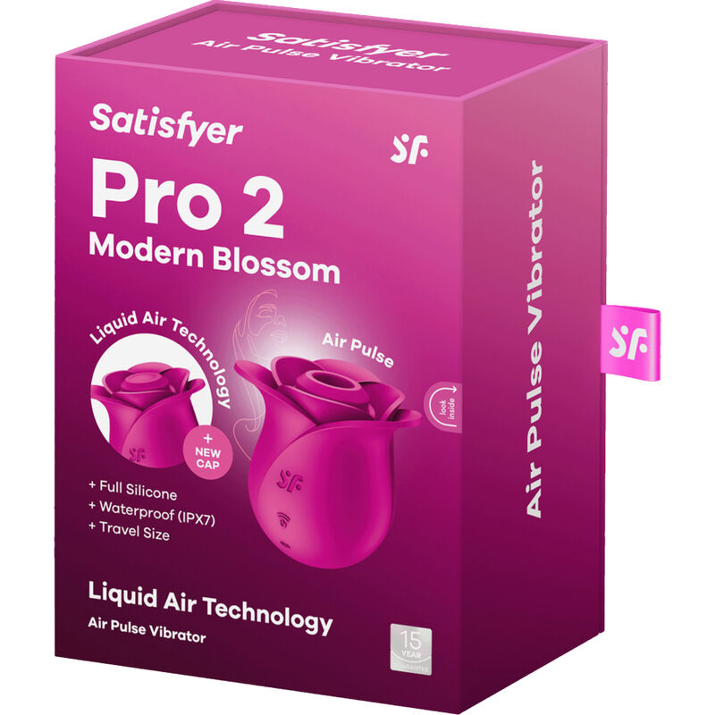 Satisfyer - Air Pulse Pro 2 Modern Blossom Vibraattori