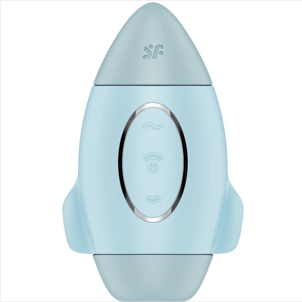 Satisfyer - Mission Control Blue Small Double Impulse VIbrator