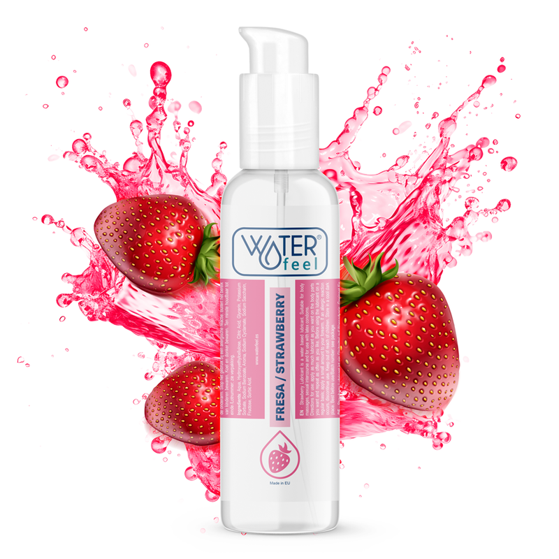 Waterfeel - Strawberry Water Based Lubricant 175ml