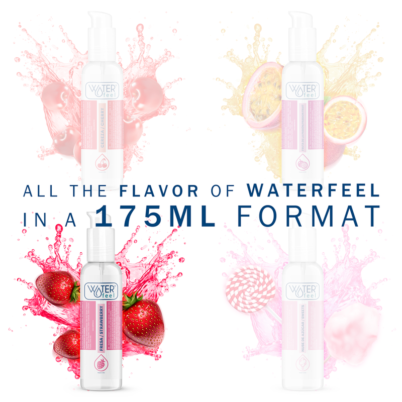 Waterfeel - Strawberry Water Based Lubricant 175ml