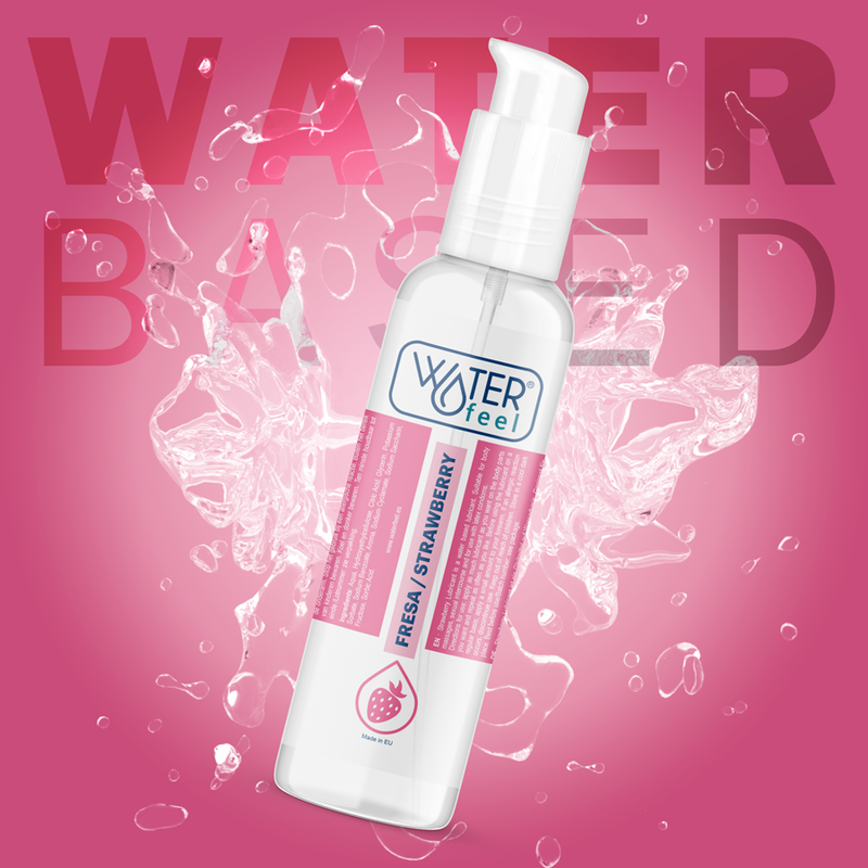 Waterfeel - Strawberry Water Based Lubricant 175ml