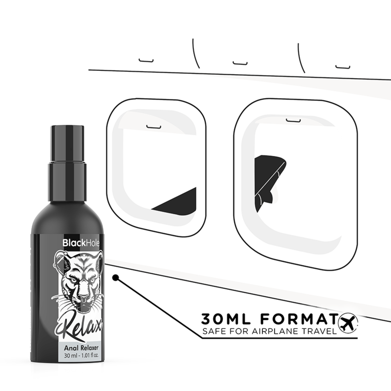 Black Hole - Anaalin rentouttava suihke Explorer 30ml