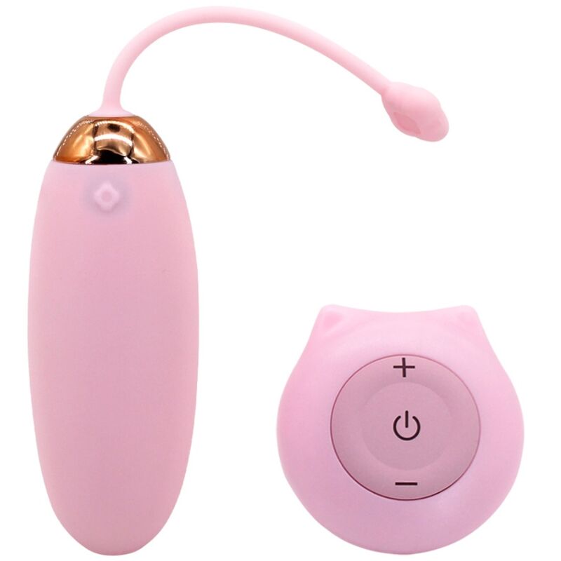 Armony - Kitty Fun Egg Vibrator Remote Control 10 Vibrations Pink