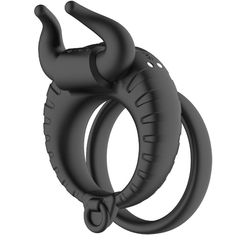 Armony - Bull's Passion Ring Vibrator 10 Speeds Black