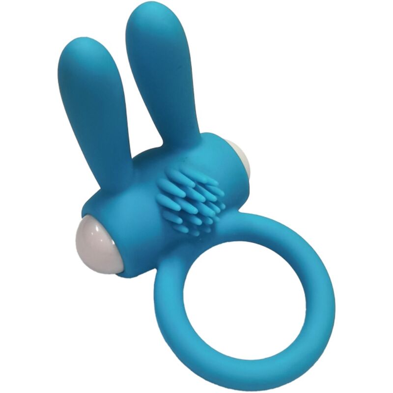 Armony - Mr Bunny Vibrator Ring Silicone Black