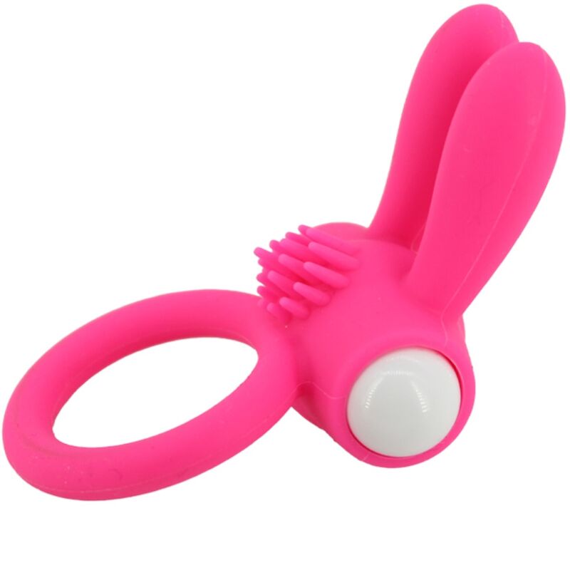 Armonmy - Mr Bunny Vibrator Ring Silicone Pink