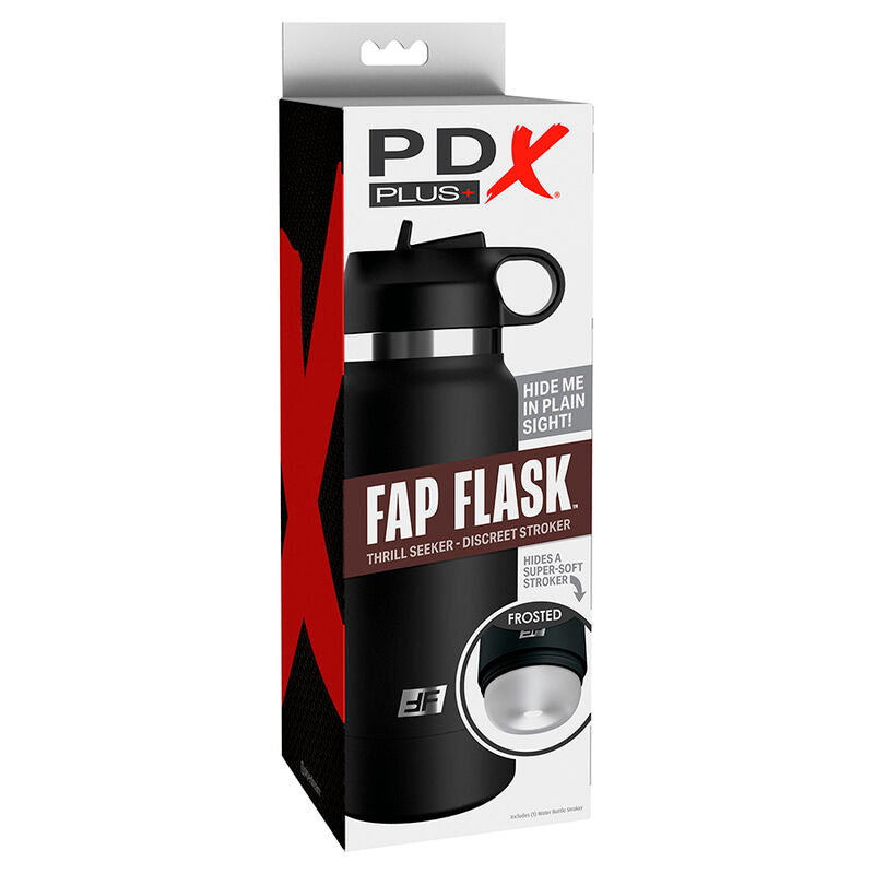 PDX Plus - Fap Flask Bottle Discreet Stroker Clear Model 1