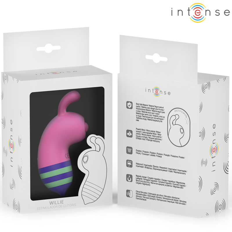 Intense - Willy Stimulator Bee Pink/Green