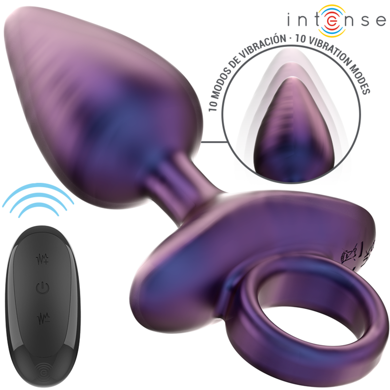 Intense - Michael Vibrating Anal Plug Model 2 Remote Control