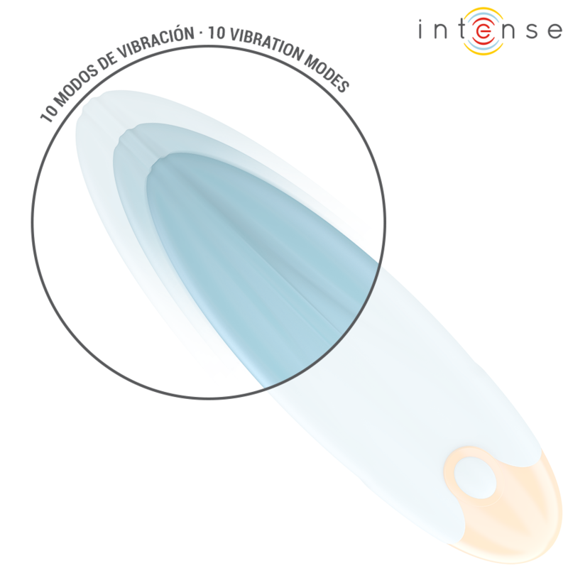 Intense - Mike VIbrating Bullet 10 Vibrations Blue