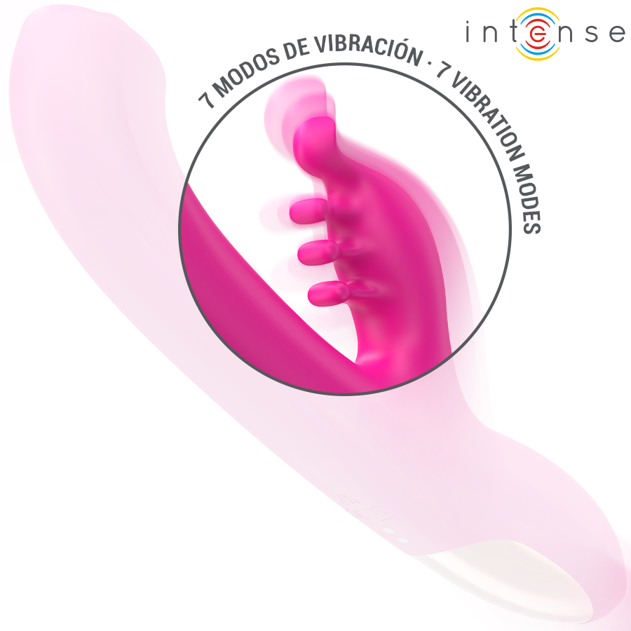Intense - Christina Monitoiminen Jänisvibraattori 22.5cm vaaleanpunainen