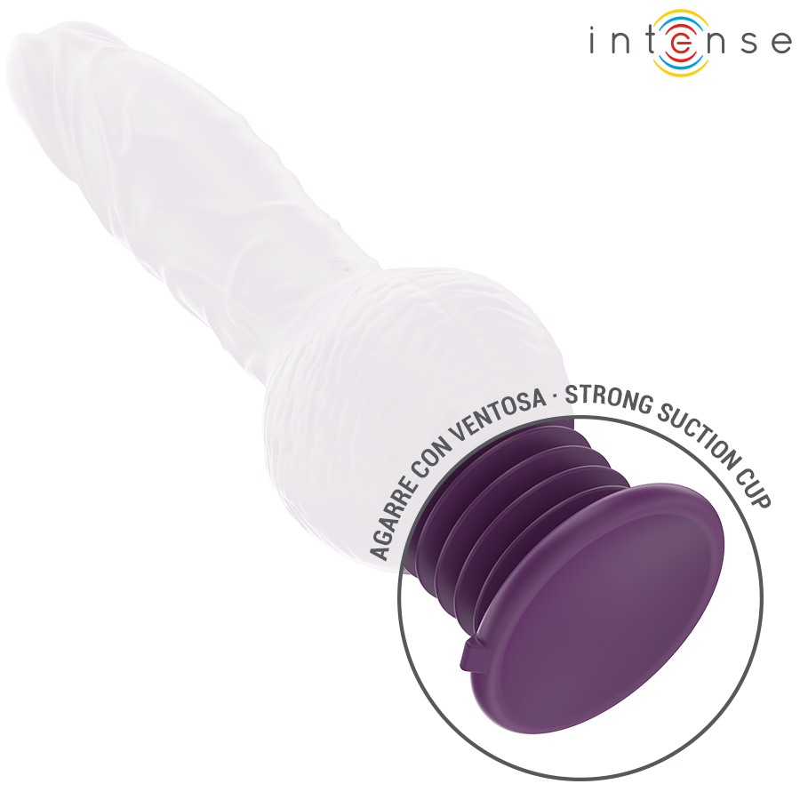 Intense - Tatum monitoimivibraattori ylös- ja alasvärähtelyllä 24 cm violetti
